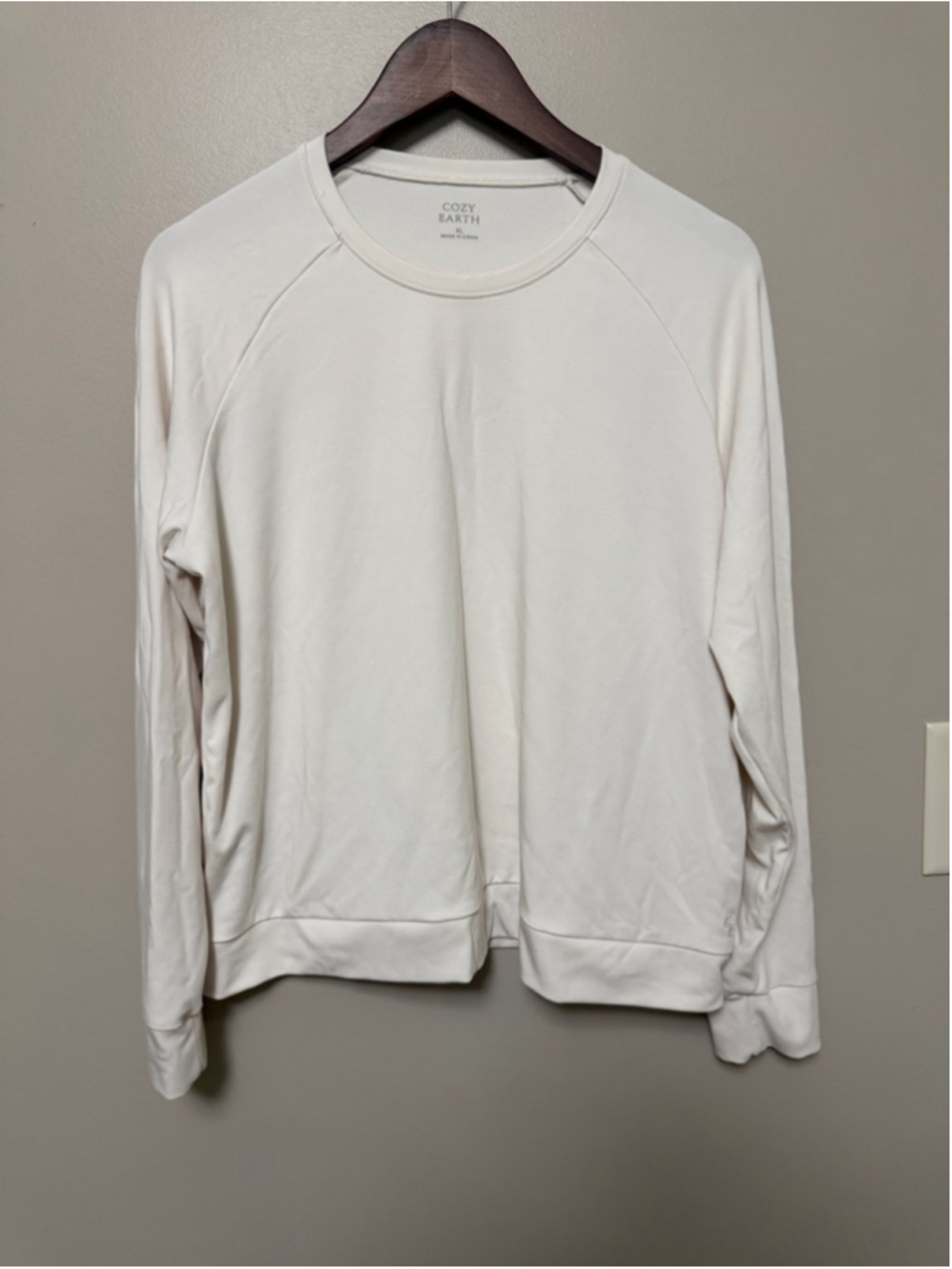 Cozy Earth Bamboo Pullover Crew